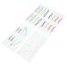 Beatifufu 4 Sets Colour Eyeliner Stickers Creative Eyeliner Sticker Eyeliner Strip Sticker Female Eyeliner Sticker Eyeliner Sticker Eyeliner Sticker Chic Beatifufu