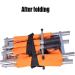 Portable Emergency Rescue Stretcher-Folding with Wheels Aluminum Alloy Emergency Rescue Stair Stretcher-for Hospital Sports Venues Soft Stretcher Camouflage (Orange) - Buy Online on GoSupps.com