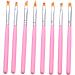DOITOOL 2 Sets Nail Art Tool Detail Drawing Brush Builder Gel for Nails Uv Gel Nail Brush Nail Gel Nail Painting Brush Nail Art Supplies Salon 3d Nails Tool Pink Manicure Flower Pen - Buy Online on GoSupps.com