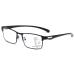 Progressive Multifocus Reading Glasses for Men Blue Light Blocking Computer Readers Anti Eyestrain Glasses(Couleur:Noir Grandeur:1.5x)