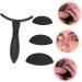 FOMIYES 5 Sets Eye Shadow Stamp Makeup Eyeshadow Instant Eyeshadow Tool Durable Eyeshadow Stamp Crease 1 count (Pack of 1) Blackx5pcs - Buy Online on GoSupps.com