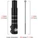 Wake Bike Stem Riser - Adjustable Aluminium Alloy Handlebar Extender for Mountain Bike, Road Bike, MTB, BMX - Black - Buy Online on GoSupps.com