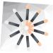 VINTORKY 50pcs Eye Shadow Applicator Eye Shadow Brush Sponge Double Ended Makeup Brush Sponge Eyeshadow Brush - Buy Online on GoSupps.com