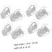 DOITOOL 32pcs Little Bunion Correction Pinky Separators Stretcher Supplies - Relief and Correctors Salon Kit - Transparent Reusable Spacers for Pressure Relief - Buy Online on GoSupps.com
