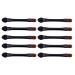Vsaidi Eyeshadow Brushes Makeup Brushes 10pcs Eyeshadow Sponge Dual Sides Eyeshadow Applicator Travel Eyeshadow Brush Concealer Brush