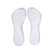 Severe Cracked Heel Pads Ball Of Foot Cushions For Thong Sandals Flip Flops Sandals Heels Anti Slip Flip Flop Pad Self Adhesive Gel Forefoot Pads For Thong Heels Sandals Peeler for (Clear One Size) One Size Clear