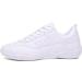 DADAWEN Women's Cheerleading Shoes Stylish White Sneakers for Girls (37 EU) International Shipping Available - Buy Online on GoSupps.com