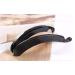 Classic Black Banana Hair Clip for Women - 11cm Twisted Plastic Hair Accessory - Buy Online on GoSupps.com