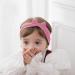 Shop Cute Nylon Knotted Hair Bands for Baby Girls | Soft Elastic Hair Accessories for Toddlers - Pack of 3 - Buy Online on GoSupps.com