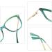 Retro Cat Eye Blue Light Blocking Glasses for Men & Women - Trendy 2.0x Computer Readers Anti Eyestrain Black - Buy Online on GoSupps.com