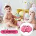 EQLEF Baby Bloomer Shorts with Frilly Knickers, Lace Nappy Cover, Ruffle Pants, and Headband Set - Perfect for Baby Photography Prop Costume in Pink - Buy Online on GoSupps.com