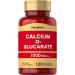 Calcium D Glucarate 1000mg | 120 Capsules | Non-GMO Gluten Free Supplement | by Piping Rock