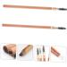SOESFOUFU 2pcs Double Ended Eyebrow Pencil with Brush Women Makeup Pencils Makeup Eyebrow Tool Eyeliner Wood - Buy Online on GoSupps.com