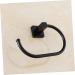 DOITOOL Black Towel Ring Hook Rack Towel Holder Bathroom Accessory Towel Hanger Towel Rack Stainless Steel - Buy Online on GoSupps.com