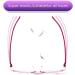 TERAISE Frameless Diamond Cut Reading Glasses for Men - 2pcs Anti Fatigue Clear - Pink 2.5x International Shipping Available - Buy Online on GoSupps.com