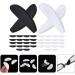 Buy Amosfun Silicone Glasses Nose Pads - 20 Pairs Clear Cushions for Comfort | International Shipping Available - Buy Online on GoSupps.com