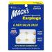 6 Pair Mack's Pillow Soft Silicone Earplugs Ã¢â¬â Moldable Putty for Sleeping  Swimming  Concerts & More - Buy Online on GoSupps.com