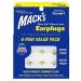 Mack's Pillow Soft Silicone Earplugs - 6 Pair Value Pack – The Original Moldable Silicone Putty Ear Plugs for Sleeping Snoring Swimming Travel Concerts and Studying