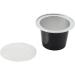 ISTOVO 50Sets Capsules de Caf Rechargeables Tasse Capsules de Caf Jetables Emballage Fournitures de Caf pour Noir - Buy Online on GoSupps.com