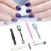 CAT Eye Magnet Stick --7 piece/Set Lack Gel Polish Magnet Sets Multifunctional Manicure Tool 3d Cat Eye Magnetic Led Polish SOAK OFF INTICK Manicure Nail Art Tools