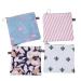 With storage bag for women's bandages 4Pack - periodica bag with zip for women's bands first period gifts for collective bags for teenagers binding