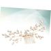 FRCOLOR hair barrettes for women Hair Combs For Women womens hair clips Pearl Bridal Side bride hair accessory hair accessories for flower girls Miss European and American flower crystal - Buy Online on GoSupps.com