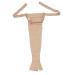 Lymphedema Arm Sleeve Breathable Soft Nylon Lightweight Portable Breast Cancer Arm Sleeve for Outdoor (Left Hand M)
