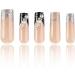French Tip Press on Nails - Long Press On Nails with Nail Tips Pearl Sparkling Pink Black Silver French False Nail press on nails Acrylic False Nails Cute Artificial Nails - Buy Online on GoSupps.com