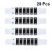Milisten 20pcs Baby Forehead Temperature Stickers - Quick & Safe Testing Tools - Buy Online on GoSupps.com