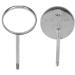 10pcs Stainless Steel Round Telescopic Inspection Mirrors - 2.2cm Mouth Mirror for Detail Observation | International Shipping - Buy Online on GoSupps.com