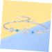 Yardenfun wrap bracelets for women beach bracelet Snowflake Bracelet gift friendship Miss jewelry medium Blue - Buy Online on GoSupps.com