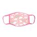 Yliquor 1PC Printed Cotton Facial Covering Washable Face Protection Breathable Cute Cartoon Face Bandanas Anti-Haze Dustproof for Kids (1 PC A)