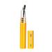 Mini Slim Pen Reading Glasses with Portable Clip Case Mini Compact Slim Reading Glasses Metal Frame Eyeglasses 1.0X Gold