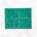 BESTonZON 3 Pcs Fudge Molds DIY Soap Mold Cake Fondant Silicone Molds for Candy Silicone Moulds Silicone Baking Mold Silicone Candy Molds Gum Cake Stencil Cookie Mold DIY Mould Car Chocolate 10.7*8.6 CMx3pcs Greenx3pcs - Buy Online on GoSupps.com