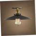 Housoutil Vintage Ceiling Light Balcony Light Retro Light Ceiling Lamp Single Head Metal Lamp - Buy Online on GoSupps.com