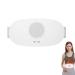 Heat belt period portable menstrual heating pillow electrical menstrual heating belts 5 temperature modes & 7 massage vibrat pain relief during the back abdomen (white)