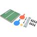 Qioni Portable Tennis Table | Folding Ping Pong Game Set for Indoor Mini Table Entertainment | Includes 2 Paddles and 2 Balls | Lightweight and Sturdy - Buy Online on GoSupps.com