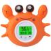 Digital Baby Bath Thermometer Baby Safety  Room Thermometer with LED Display Temperature Warning Infant Baby Bath Toys Floating Toy Thermometer Thermometers