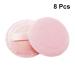 Uonlytech 8pcs Round Makeup Sponge Set | Loose Powder Puffs for Face & Body Makeup - Perfect for Foundation & Powder Application - Buy Online on GoSupps.com