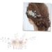 FRCOLOR Set of 3 Wedding Headpieces Wedding Hair Accessories Hair Accessories for Wedding Hair Combs for Brides Bridal Headbands Crystal Comb Accessories Headpiece White - Buy Online on GoSupps.com