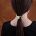 Vintage Chinese Natural Jade Gemstone Hair Tie - Retro Hair Accessories for Women - Buy Online on GoSupps.com