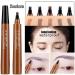 Makefullbeauty Eyebrow Makefullbeauty Waterproof Natural Eyebrow Pen Makefullbeauty Eyebrow Pen (Light Brown) - Buy Online on GoSupps.com