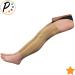 Petite Footless Thigh High Compression Sleeve 15-20 mmHg - YKK Zipper - P-S/M - Nude for Optimal Support - Buy Online on GoSupps.com