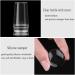 Clear Jelly Nail Stamper & Scraper Set with Cap - Nail Art Stamping Tools Kit - Buy Online on GoSupps.com