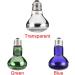E27 Reptile Heat Bulb Infrared Heating Light Bulbs 25/50/75/100W UV Tortoise Turtle Light Beneficial UVA Basking Lamp Heat Bulb(25W Green) 25w Green - Buy Online on GoSupps.com