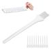 10 Pack Electric Shaver Cleaning Brush Nylon Hair PP Handle Clipper Brush for Garlic Masher Razor Keyboard