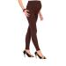 FUTURO FASHION Womens Maternity Leggings Full Ankle Length Cotton Leggings Comfortable Maternity Leggings for Ladies Soft Pregnancy Pants Belly Support Size 8-22 18 Brown