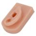 Silicone Ear Model for Piercing Training | Soft Flexible & Reusable Human Ear Display (Dark Skin Color) - International Shipping Available - Buy Online on GoSupps.com