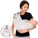 CUBY Baby Carrier Sling - Adjustable Newborn Essentials for Comfortable Nursing - Dark Grey - Buy Online on GoSupps.com