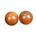 Homsfou 2st Balls Massageball with natural texture reducing handle training ball deep foot massager wooden balls wooden scroll wheel baoding gymnasium ball fitness massage bunk bamboo